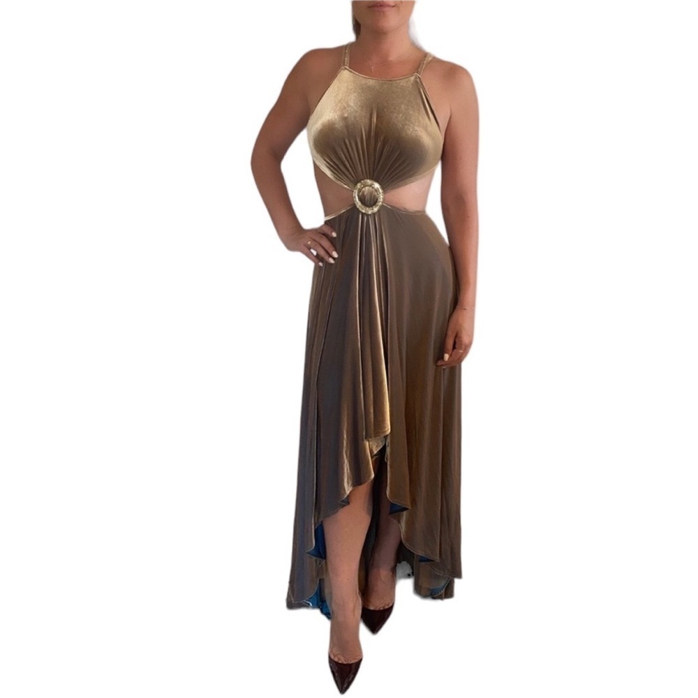 Jovani Velvet Gown